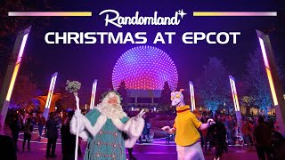 Christmas at EPCOT! My first Festival of the Holidays and more!