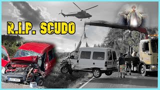 R.I.P. Scudo 🚔Když nejde o život jde o hov..🚔Štěstí v neštěstí 🚔Reálné záběry z místa nehody