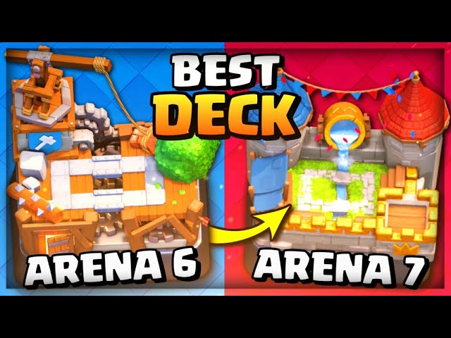 BEST DECKS for Clash Royale Arena 6 - Arena 9! (May 2021) 