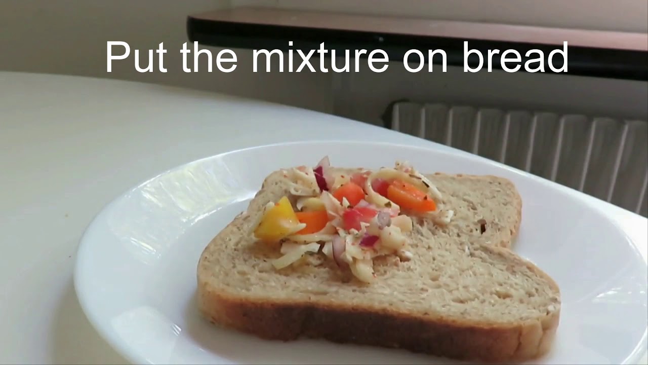 Veggie Cheese Toast Kids special breakfast YouTube