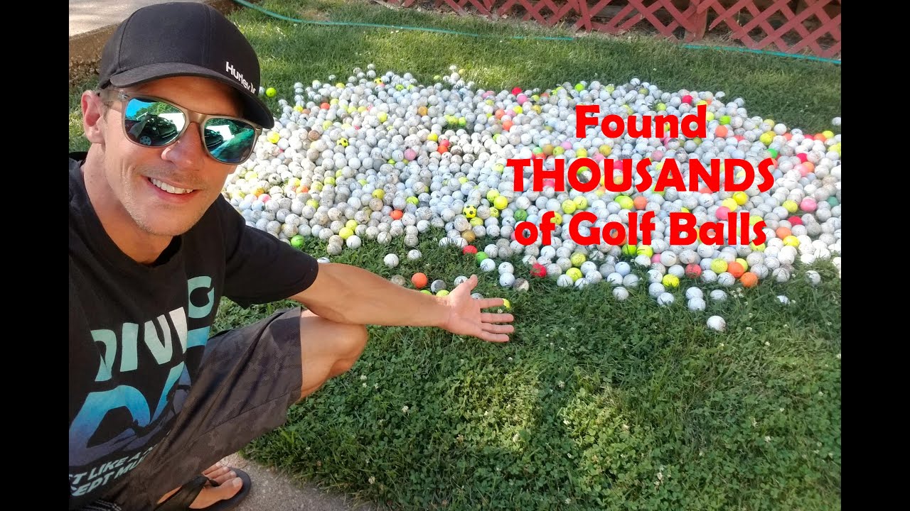 Found THOUSANDS of Golf Balls while SCUBA DIVING Golf Course!! YouTube