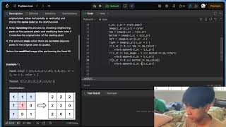 L day for the unempolyed | Day 29 of Leetcode till Job : 737. Flood Fill
