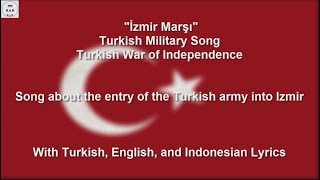 İzmir Marşı - Turkish War of Independence Song - With Lyrics Resimi
