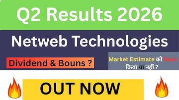 Netweb Technologies Q2 results 2026 | Netweb results today | Netweb Technologies Share News today