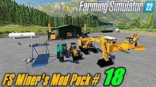Farming Simulator 22 FS Miner's Mod Pack 🚧 July-2023 🚧