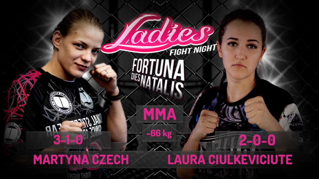 Gala Ladies Fight Night 4 Walka MMA Martyna Czech vs Laura