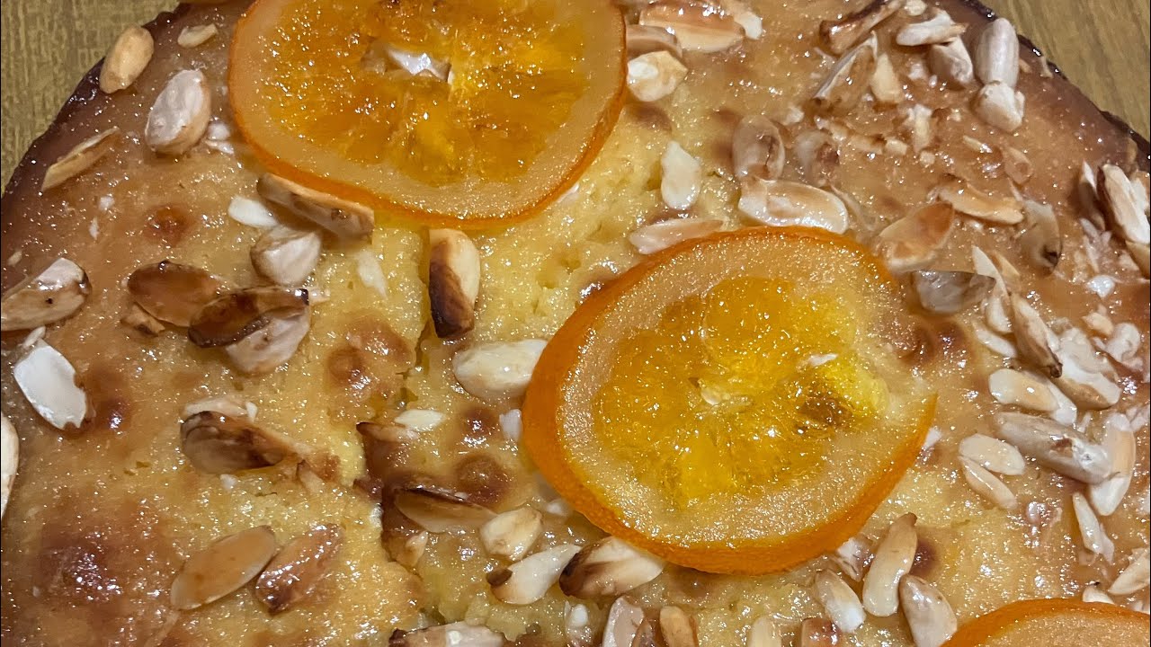 كعكة البرتقال gateau orange 