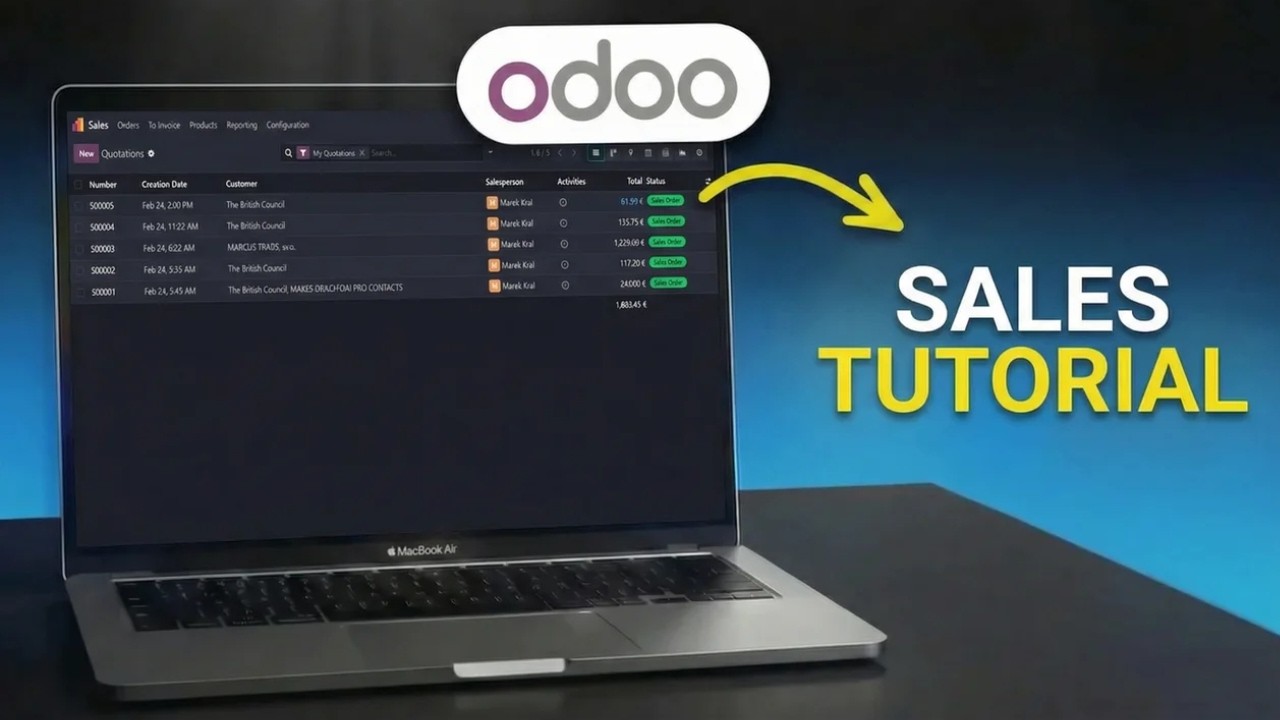 How To Use Sales Module In Odoo 19 - Step By Step Tutorial - YouTube