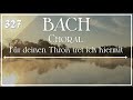 Bach - Für deinen Thron tret ich hiermit (BWV 327) - Animation