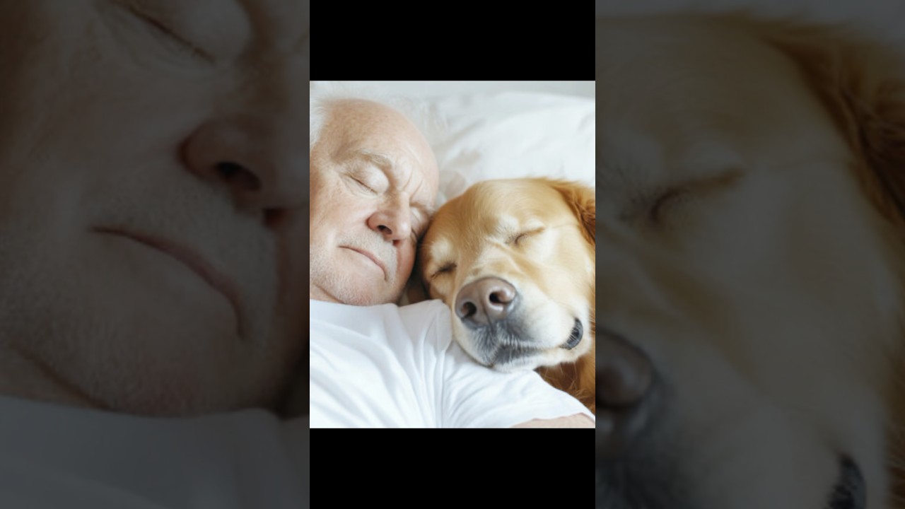 Dog and sleepy gentleman #reacts #animals #cute #funny
