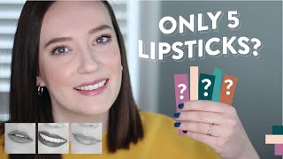 If I Could Only Choose 5 - Lipsticks + TRY ON