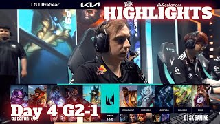 G2 vs SK - Game 1 Highlights | Day 4 LEC Spring 2023 Group Stage | G2 Esports vs SK Gaming G1