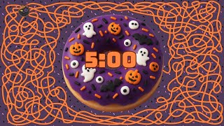 5 Minute Timer Bomb HALLOWEEN DONUT