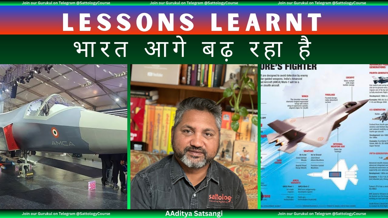 Modi starts a healthy Aircraft Ecosystem in India | Tata | Bharat Forge | L&T | HAL | AMCA Fighter