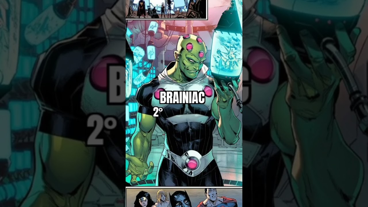 os vilões mais inteligentes da dc 