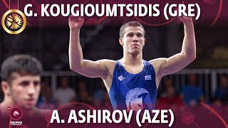 Georgios Kougioumtsidis (GRE) vs Ashraf Ashirov (AZE)  - Final // European Championships 2022
