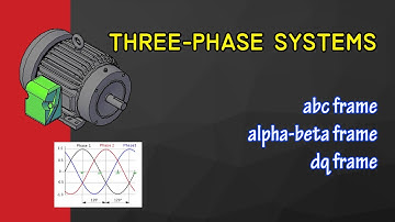 Three-phase power representations: abc frame, αβ frame and dq frame