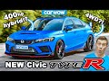 New Honda Civic Type R - will it be a AWD 400hp hybrid?!