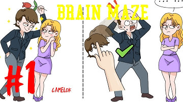 Brain Maze - Gameplay Walkthrough (Android, iOS) Part-1