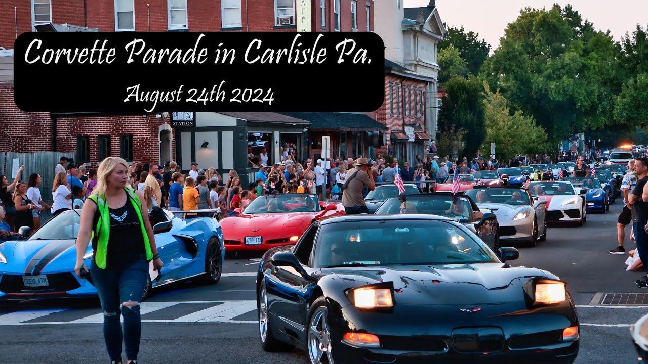 Corvette Parade in Carlisle, Pa.