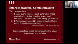 Managing Intergenerational Conflict and Communication
