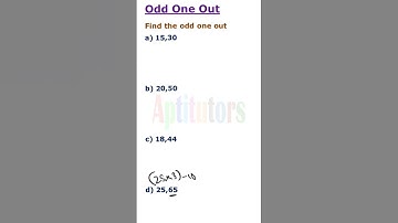 Mental Ability Questions...Odd one out problems...Reasoning aptitude Questions