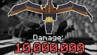 How to Deal The MOST DAMAGE to Dragons on CraftersMC Skyblock!