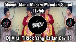 Kau Mau Datang Datang Lah  Macam Mana Macam Manalah Sound Viral Tiktok