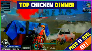 TDP CHICKEN DINNER || HV BACKSTOP  ELEMENTRIX || ELEMENTRIX VS 7Seas [PMCO SOUTH ASIA FINAL DAY 1]