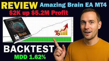Amazing Brain EA MT4  Review Live Signal and Backtest $2K up $5.2M profit | EcomForex
