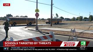 Wheatland High School Bear River Middle School receive threats