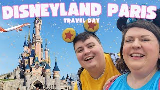 Disneyland Paris TRAVEL DAY Vlog! | Something