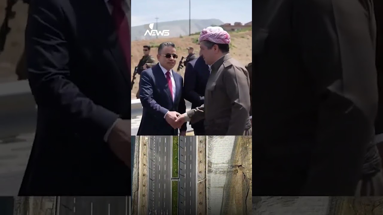 مسرور بارزاني رئيس حكومة إقليم كردستان يفتتح مجسر وشارع مزدوج في سوران | #وان_نيوز