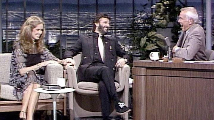 Ringo Starr and Barbara Bach on The Tonight Show S...