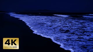 Relaxing Ocean Sounds At Night For Clear Your Mind, Relaxation And Fall Into A Deep Sleep Instantly