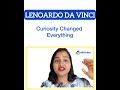 Leonardo da Vinci: The Man Who Never Stopped Learning. #shorts #education #knowledge #monalisa
