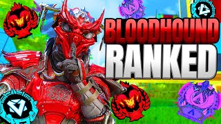 High Skill Bloodhound Ranked Gameplay  Apex Legends No Commentary