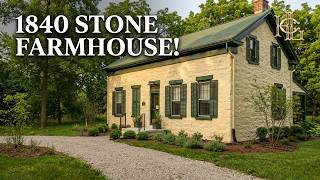 Inside Ann Arbor's 1840 Stone Farmhouse | Historic Home Tour on 1 Acre