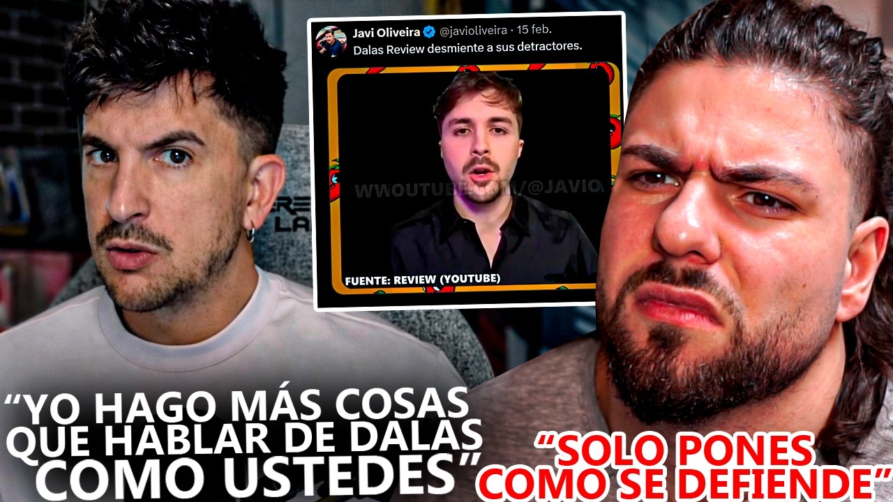 RESPONDO a JAVI OLIVEIRA de RECLAMARME que LE ACUSE de DEFENDER a DALAS