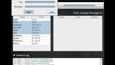 Wandering Trader Game Demo
