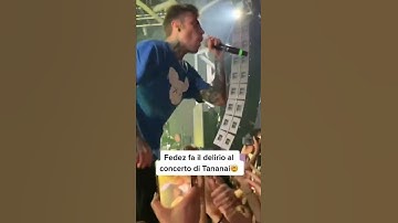 Thumbnail of Fedez fa il delirio al concerto di Tananai
