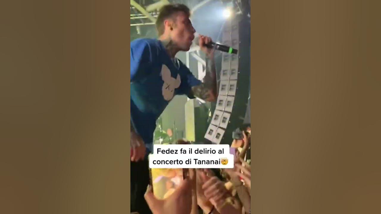 Fedez fa il delirio al concerto di Tananai