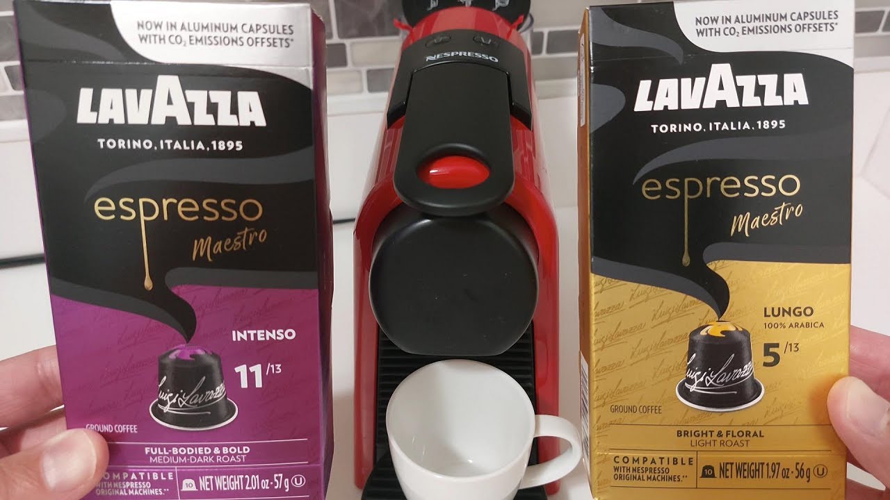 Lavazza Deciso Espresso Dark Roast Capsules Compatible With Nespresso  Original* Machines (Pack Of 100) 