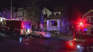 Structure fire in Moline
