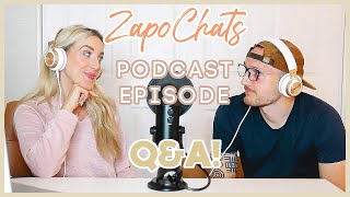 ROOM SHARING? MONEY? WORK? ZAPOCHATS PODCAST Q&A! EP 21 | OLIVIA ZAPO