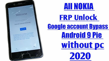 All NOKIA 2020 FRP/Google Lock Bypass Android 9 |10 WITHOUT PC NEW Method 2020
