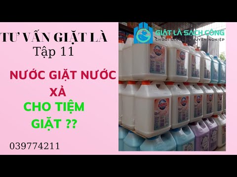 Nước giặt xả
