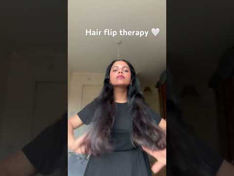 Hair flip therapy. 🤍#hairstyle #haircut
