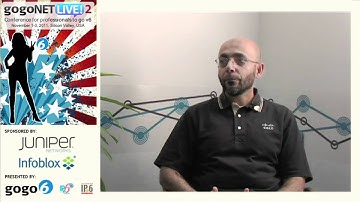 Interview with Salman Asadullah at gogoNET LIVE! 2 IPv6 Event