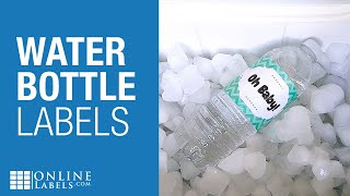 Water Bottle Labels | Product Overview